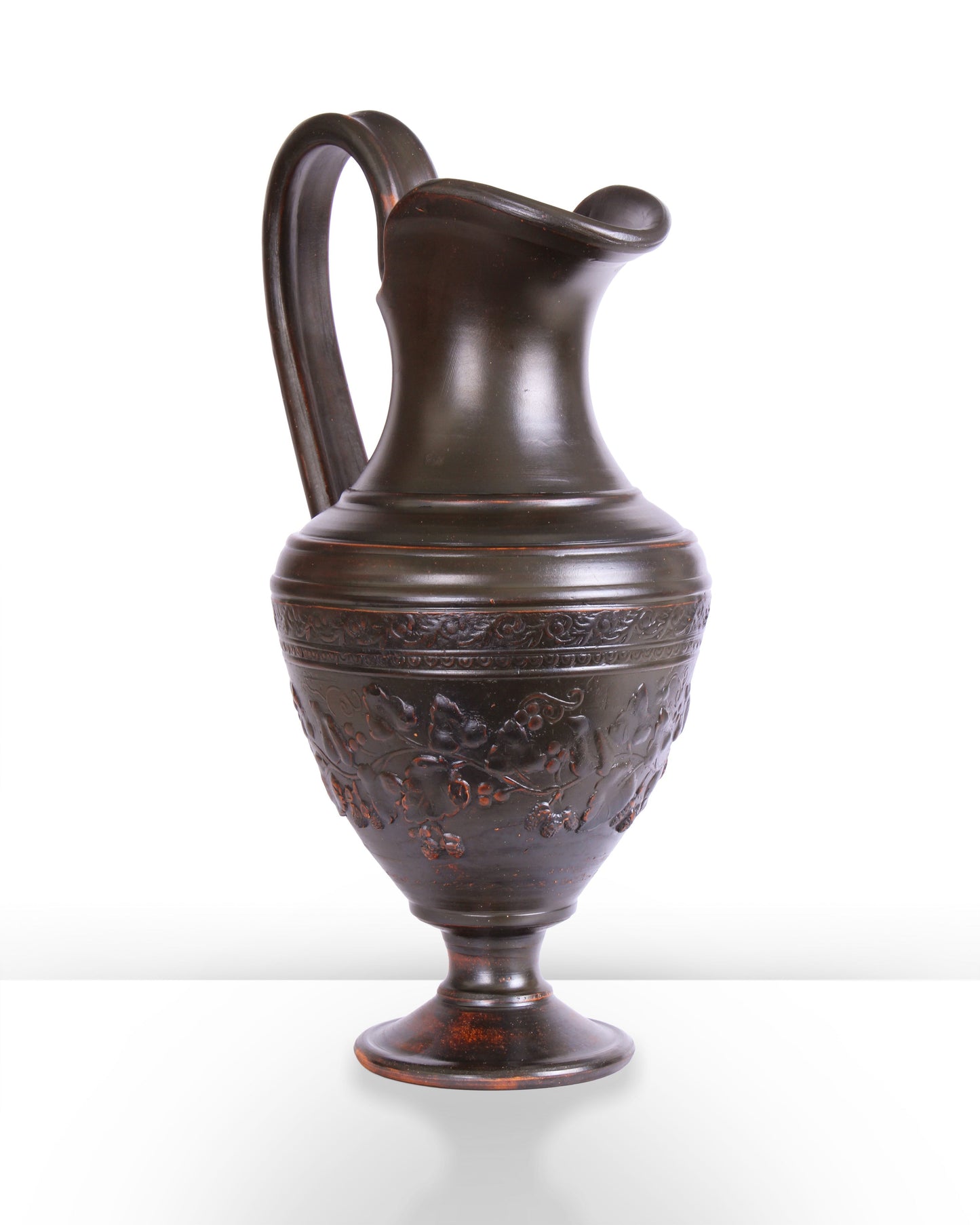 Ancient Roman Terra Sigillata of Wild Berries Jug (Black)