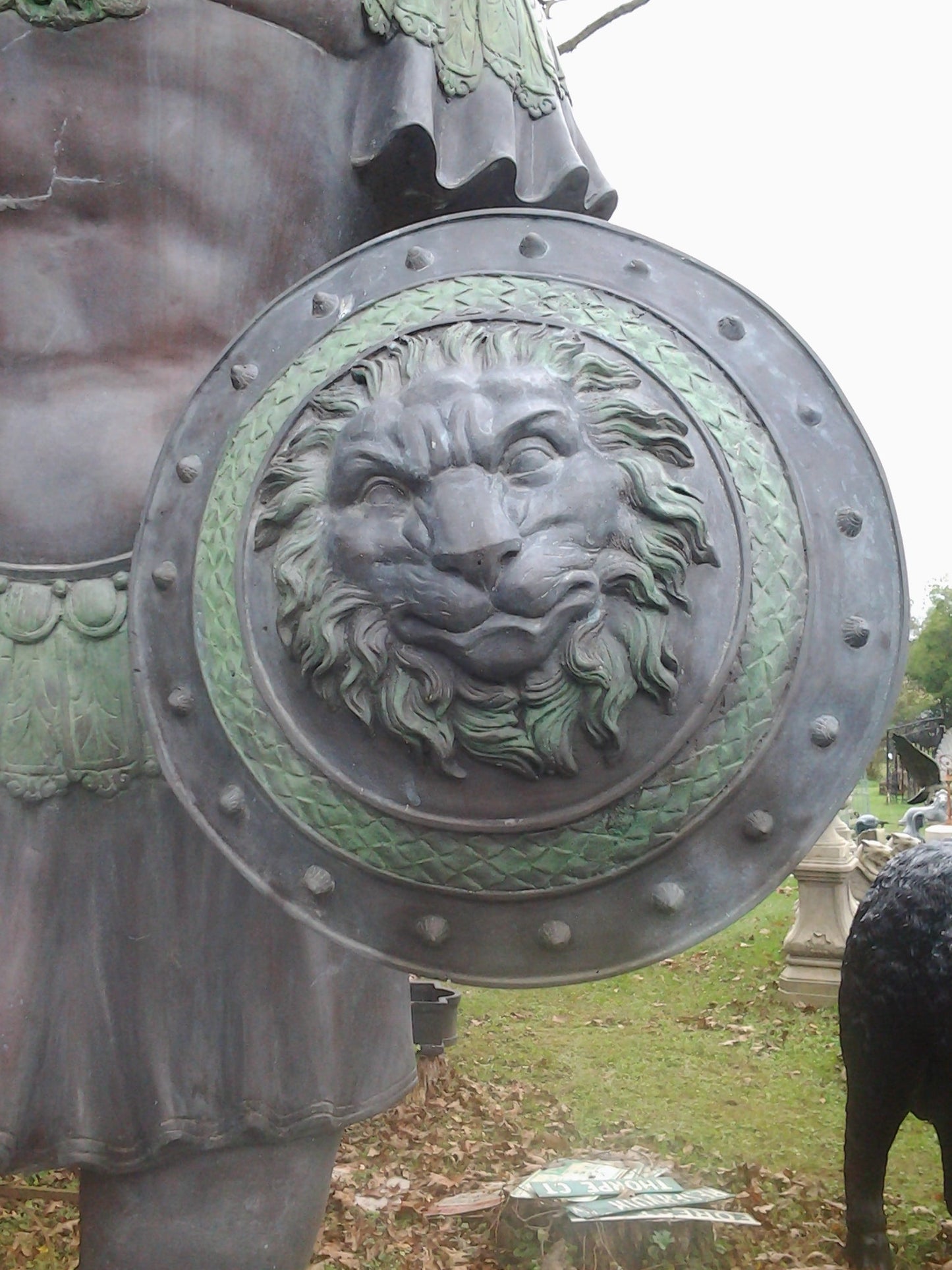 Bronze Statue - Pair Roman Warrior