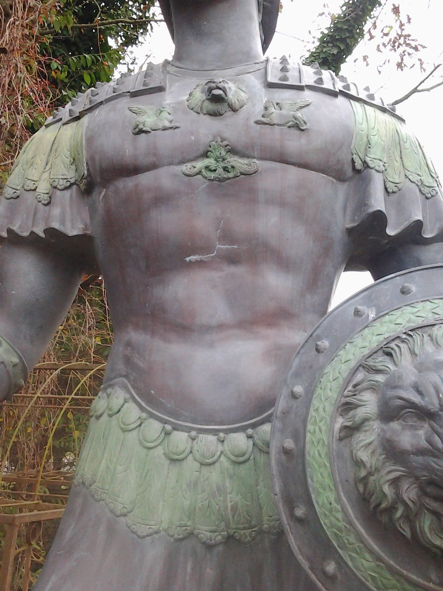 Bronze Statue - Pair Roman Warrior