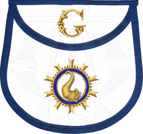 The Sunburst Masonic Lodge Officers Aprons (Set of 11)