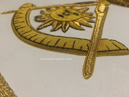 The California Past Master's Masonic Apron, Style A