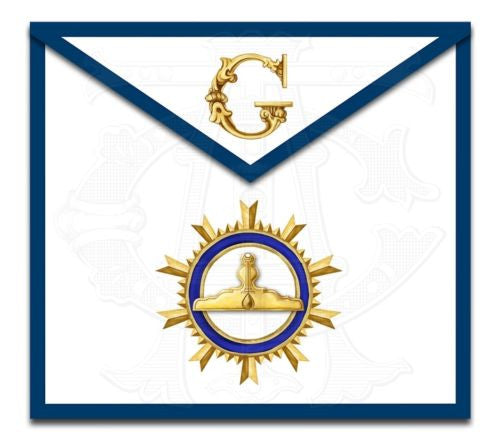 The Sunburst Masonic Lodge Officers Aprons (Set of 11)