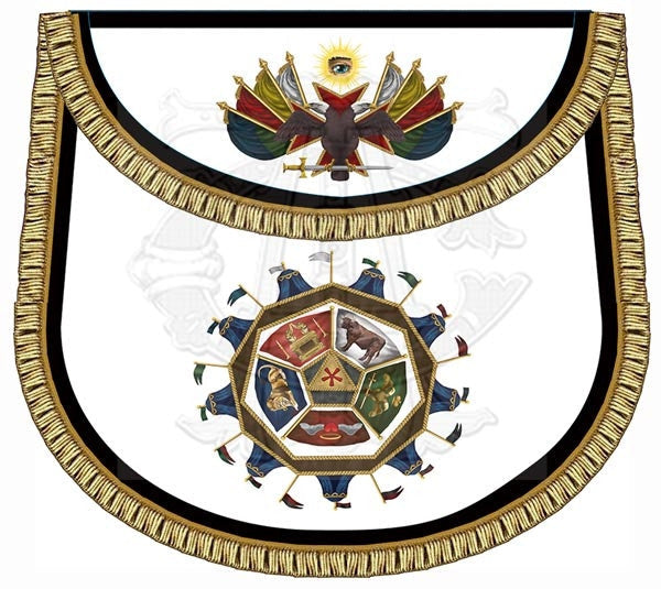The Camp Scottish Rite 32nd Degree Masonic Apron