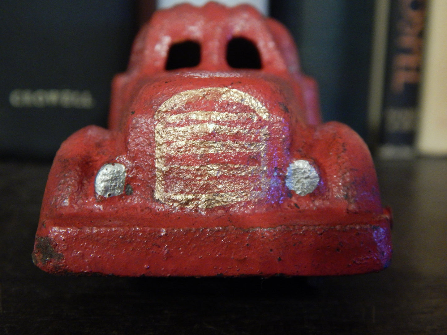 Cast Iron Figurine - Standard Oil Tank Truck Toy Red