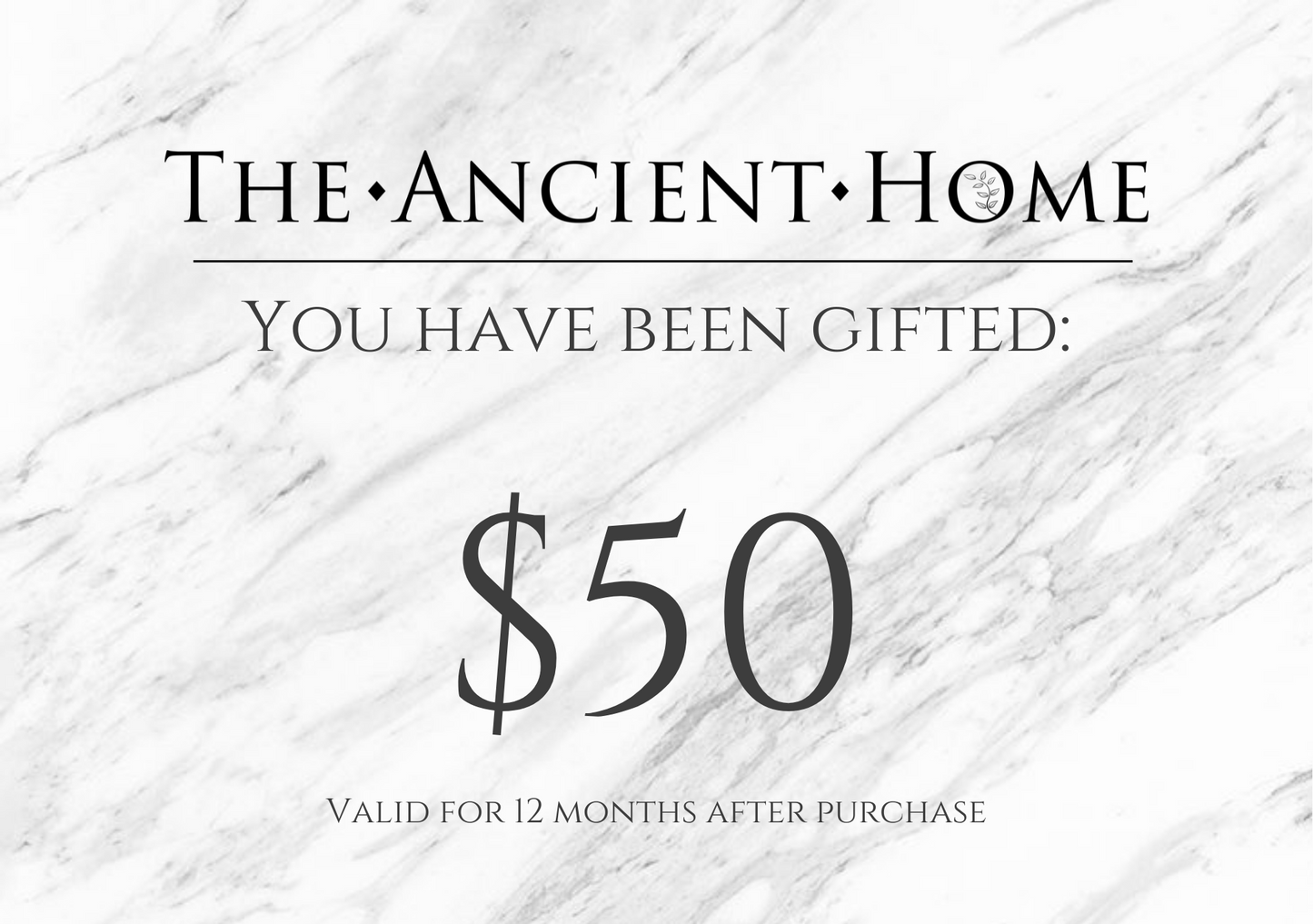 Electronic Gift Card