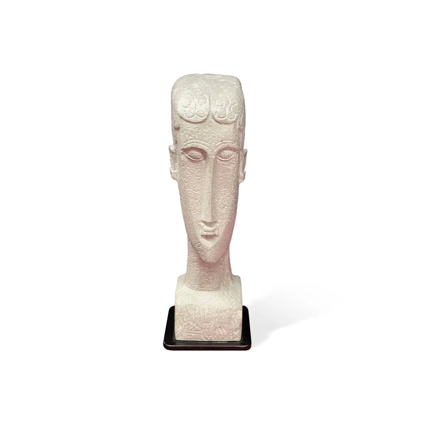 Modigliani Testa di Donna Media - Scultura in resina