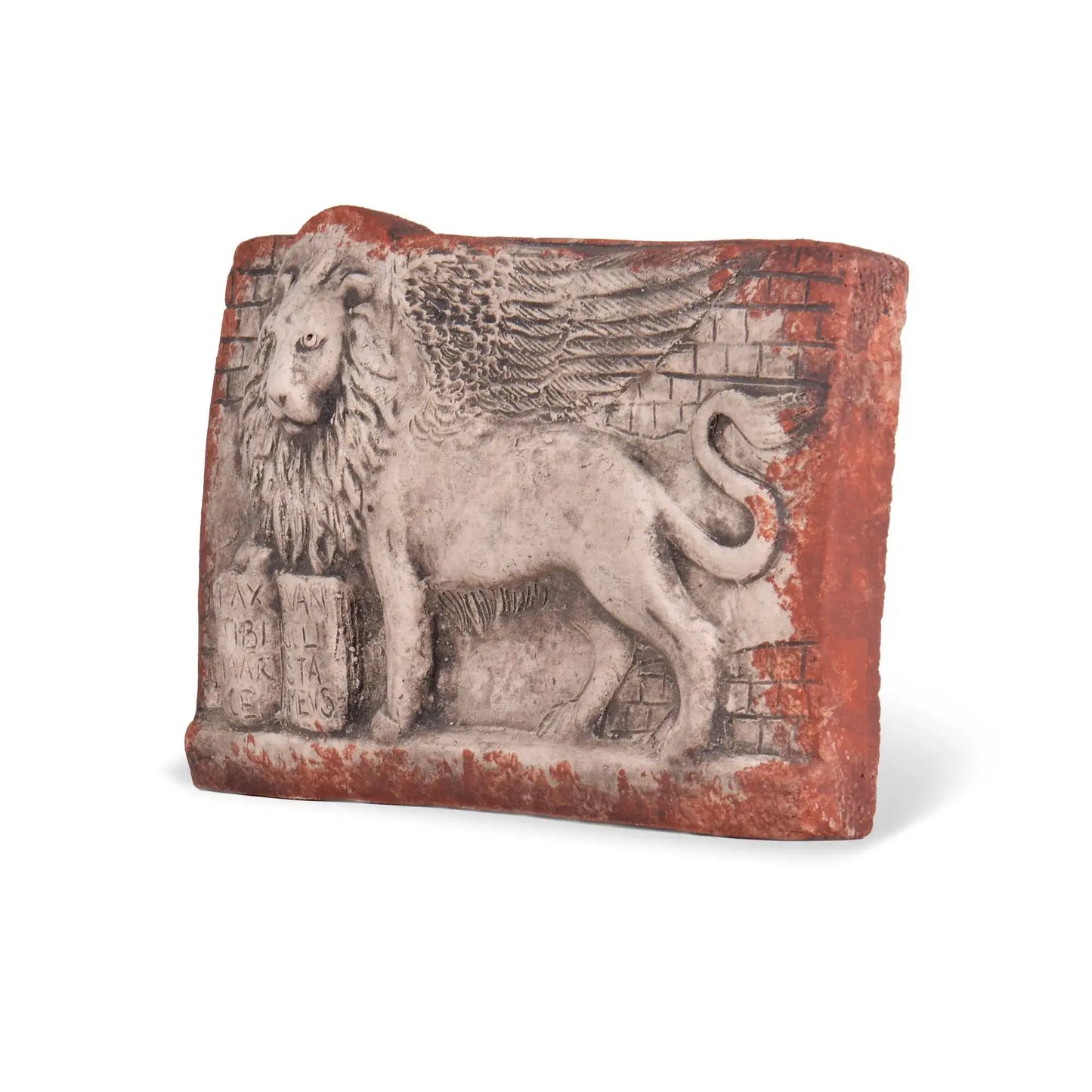 Leone San Marco - Piastra in Terracotta