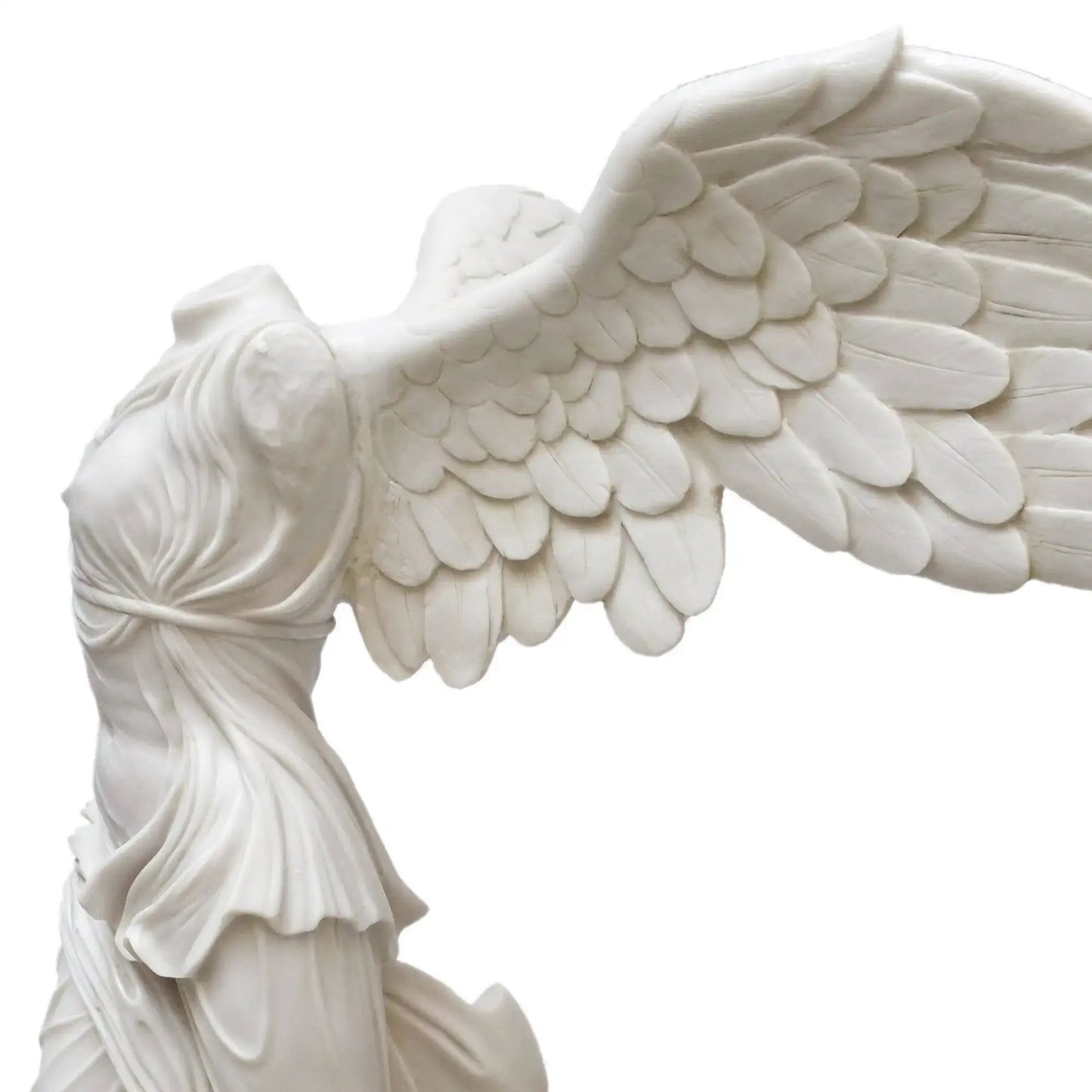 Nike Di Samotracia - statua in marmo 37,5 cm
