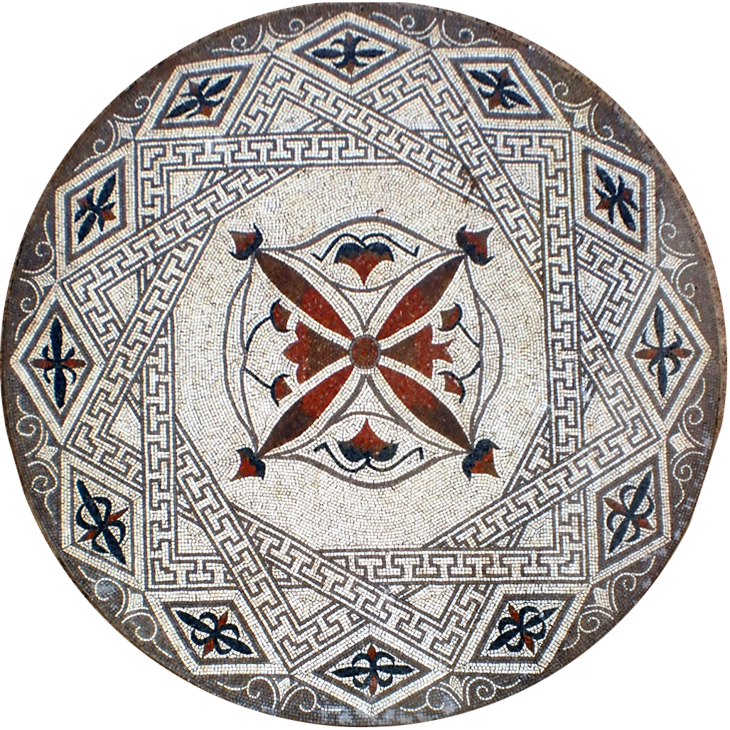 'Squares' Geometric Mosaic