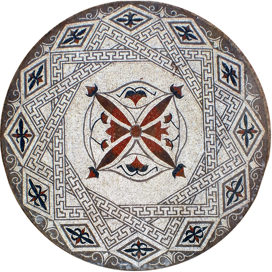 'Squares' Geometric Mosaic