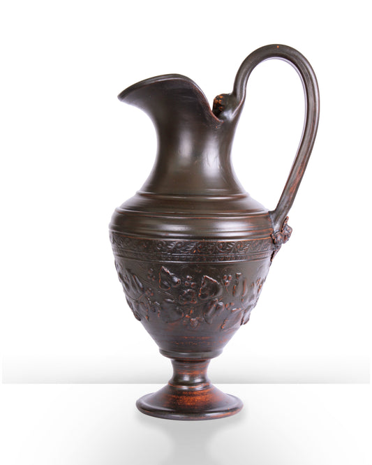 Ancient Roman Terra Sigillata of Wild Berries Jug (Black)