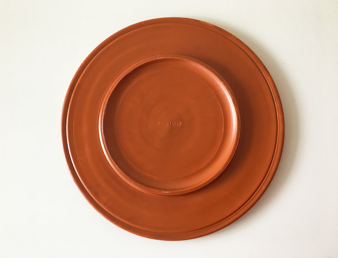 Ancient Roman Terra Sigillata of Acorns Large Plate (Terra Sigillata)