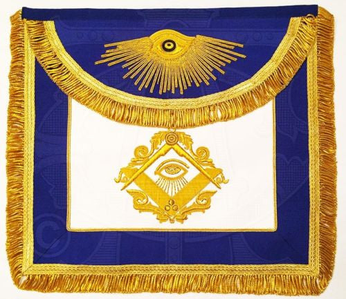 The Man Who Would Be King Masonic Apron, Gold