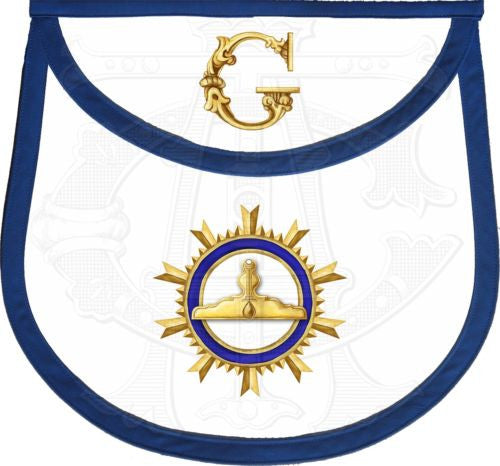 The Sunburst Masonic Lodge Officers Aprons (Set of 11)