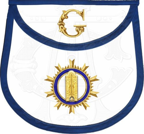 The Sunburst Masonic Lodge Officers Aprons (Set of 11)