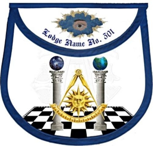The Mosaic  Past Master Masonic Apron