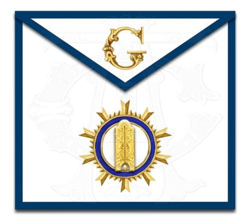 The Sunburst Masonic Lodge Officers Aprons (Set of 11)