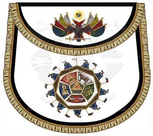 The Camp Scottish Rite 32nd Degree Masonic Apron