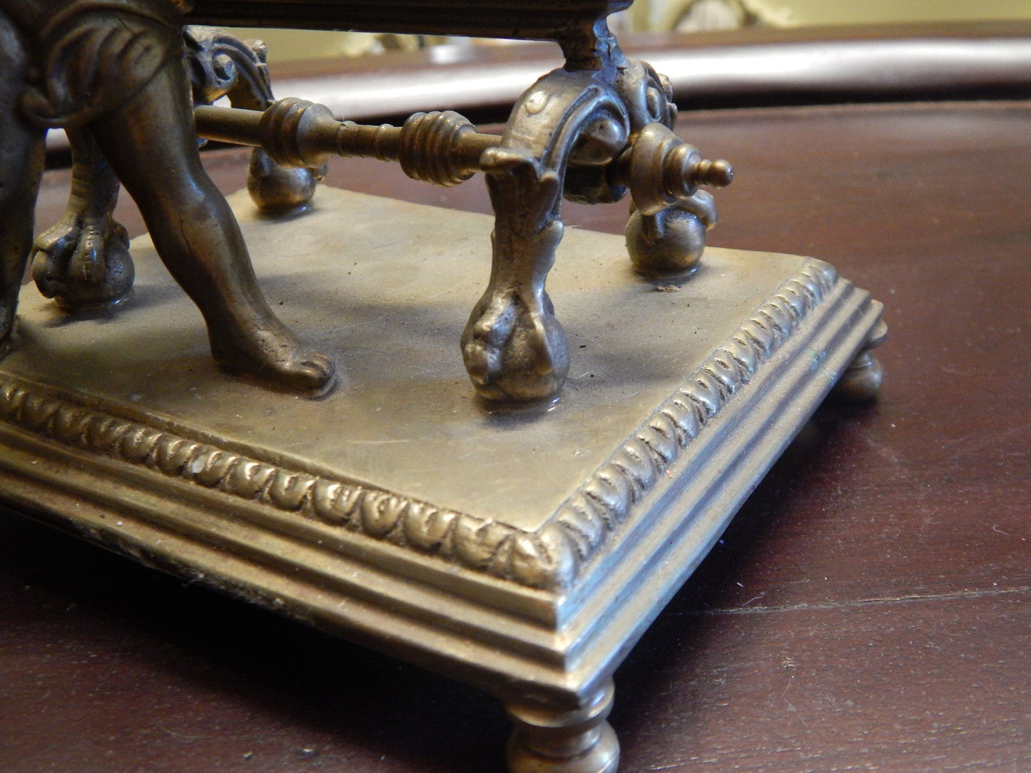 Bronze Mirror - Cherub Mirror