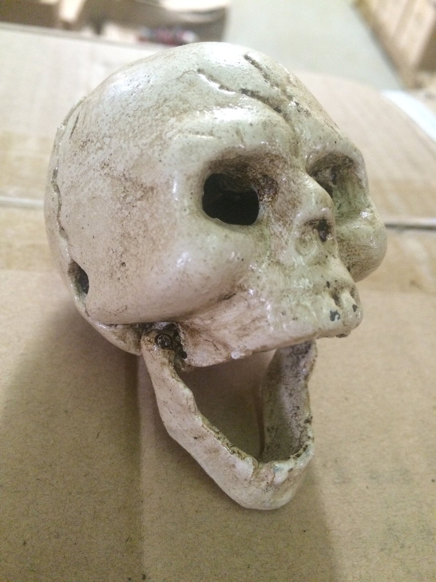 Bottle Opener Skull Head Hand-Held Bottle Opener