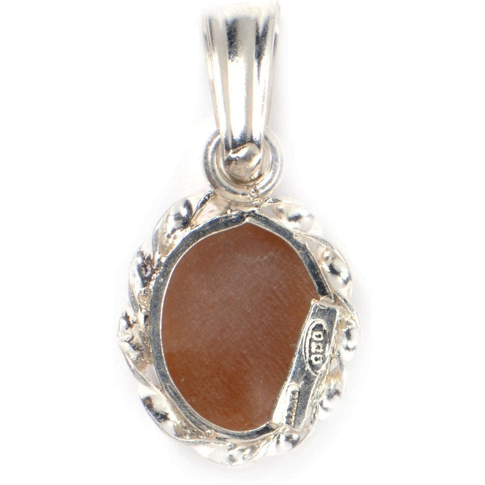 Ciondolo in argento con Cammeo scuro