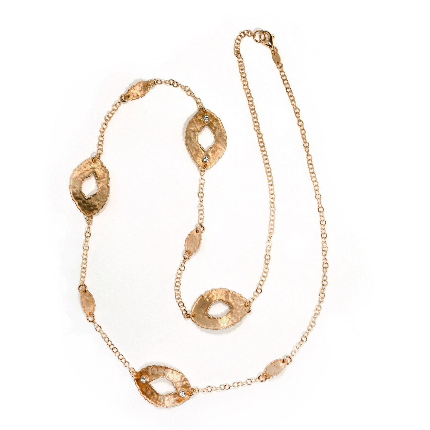 Collana Stile Schiava in Argento 925