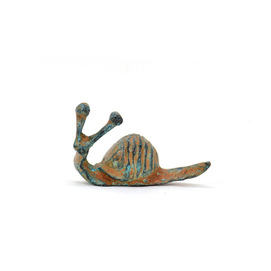 Lumaca in bronzo mignon