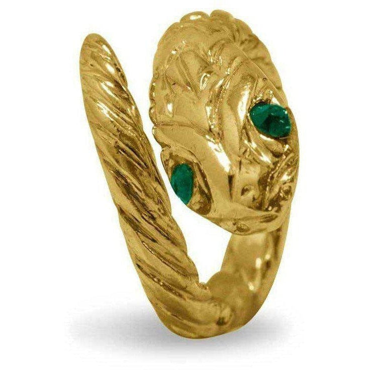 Anello a Serpente in Argento 925