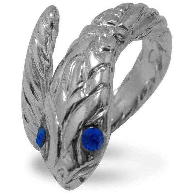 Anello a Serpente in Argento 925
