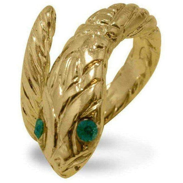 Anello a Serpente in Argento 925