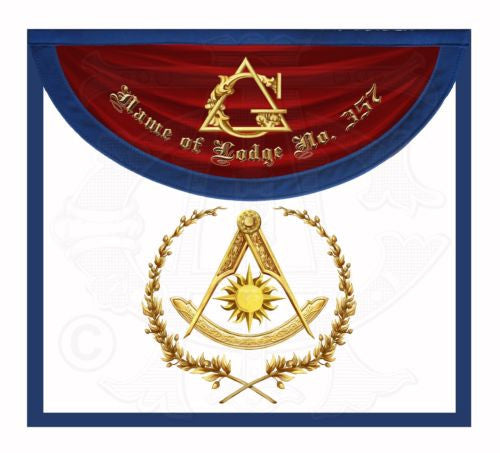 The Eastern Light Past Master Masonic Apron