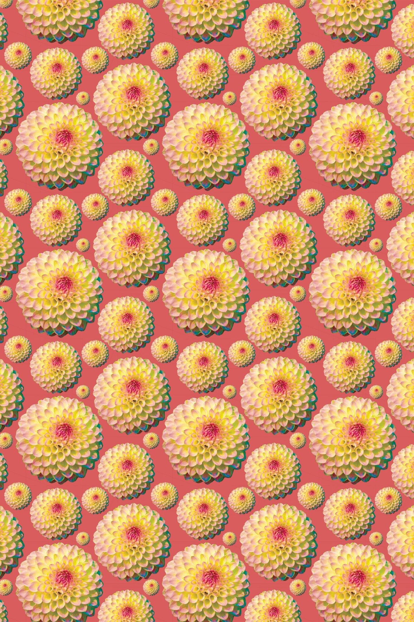 Dahlia Tea Towel ¨C 100% Organic Cotton