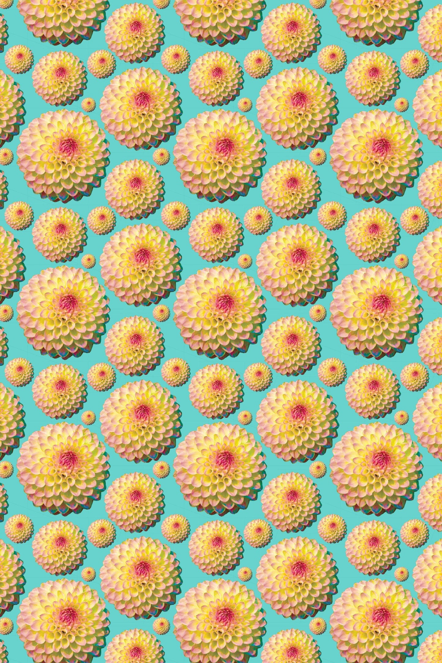 Dahlia Tea Towel ¨C 100% Organic Cotton