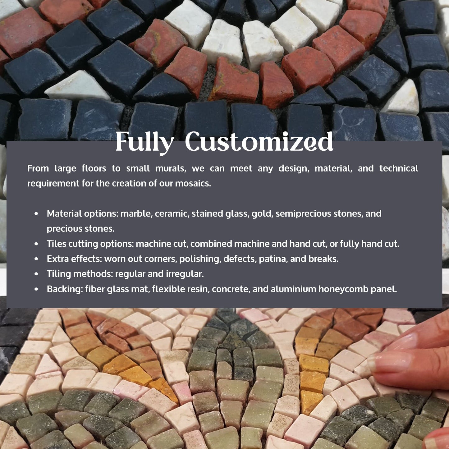 'Squares' Geometric Mosaic