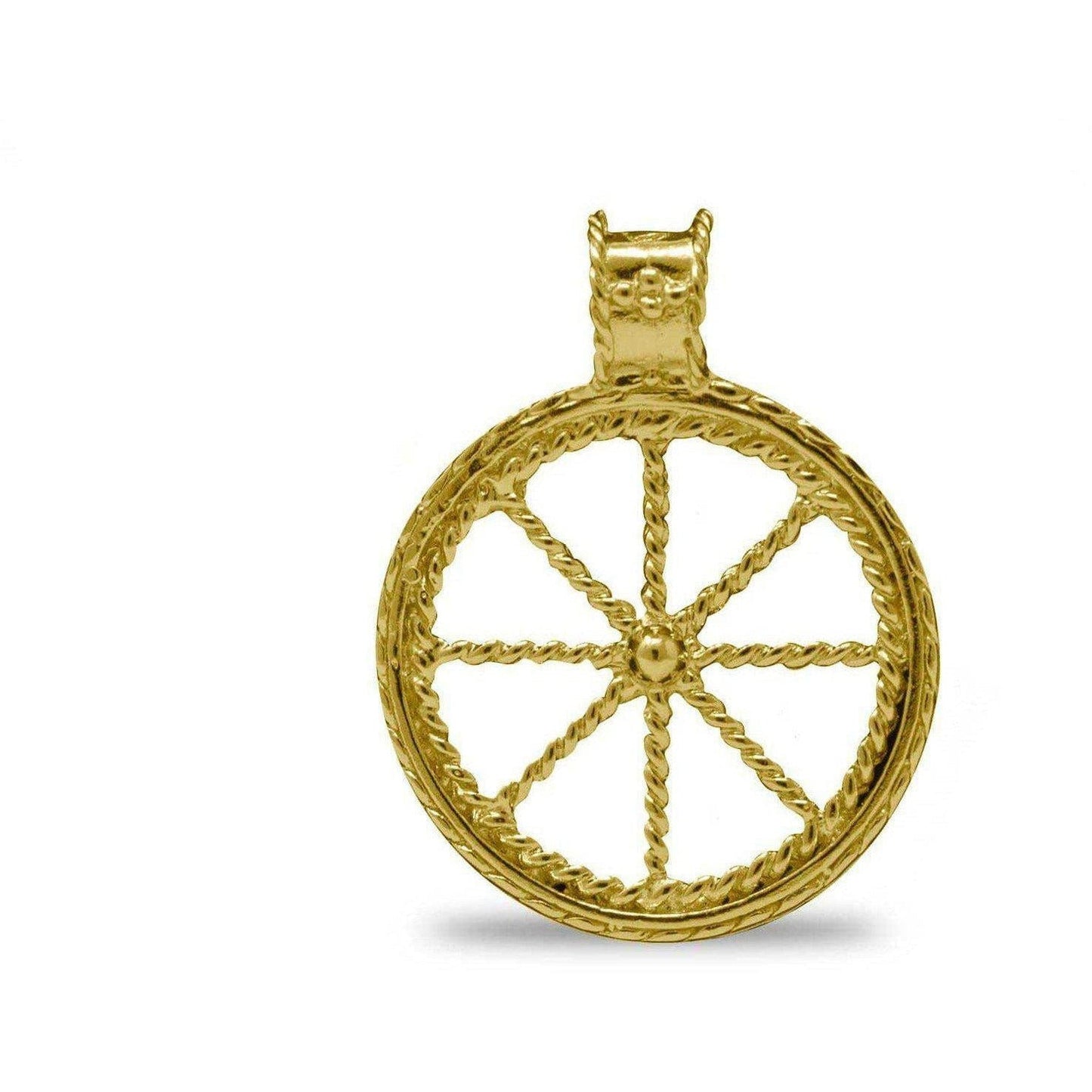 Pendente a Ruota Argento