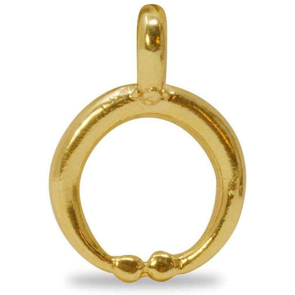 Pendente Lunula Crescente liscia