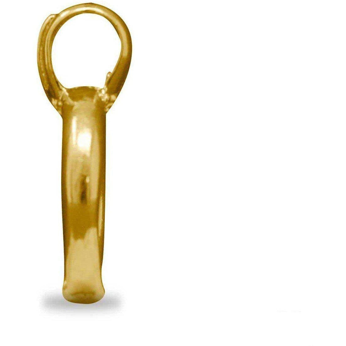 Pendente Lunula Crescente liscia