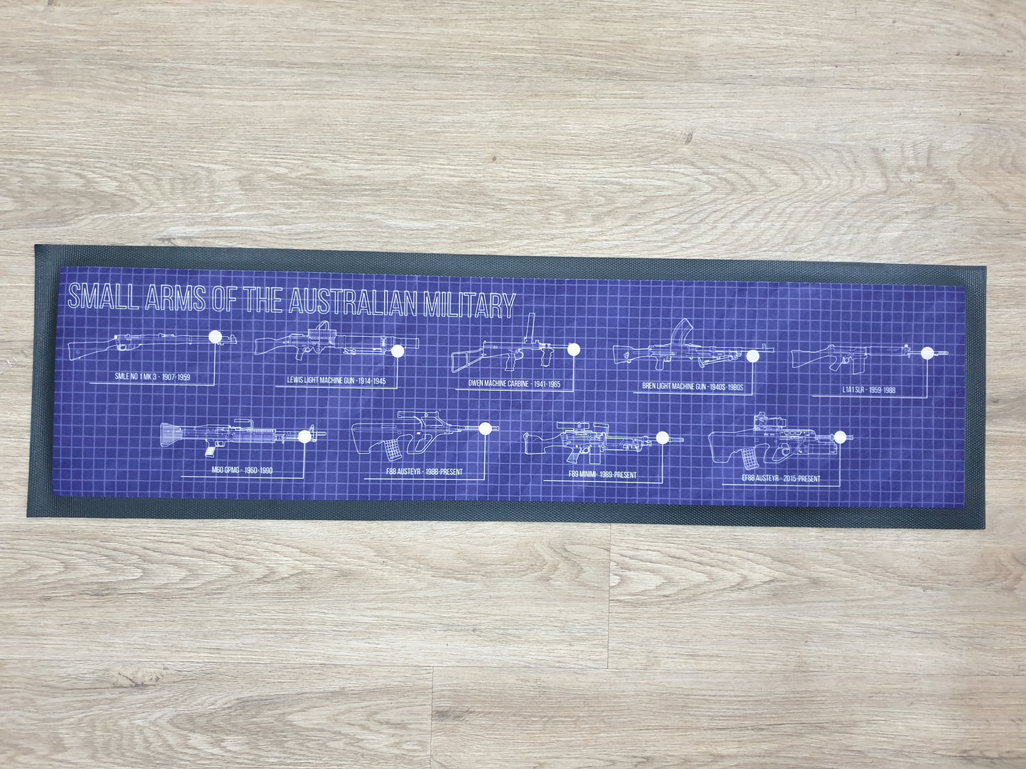 Small Arms of Australia Military Bar Runner