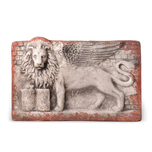 Leone San Marco - Piastra in Terracotta