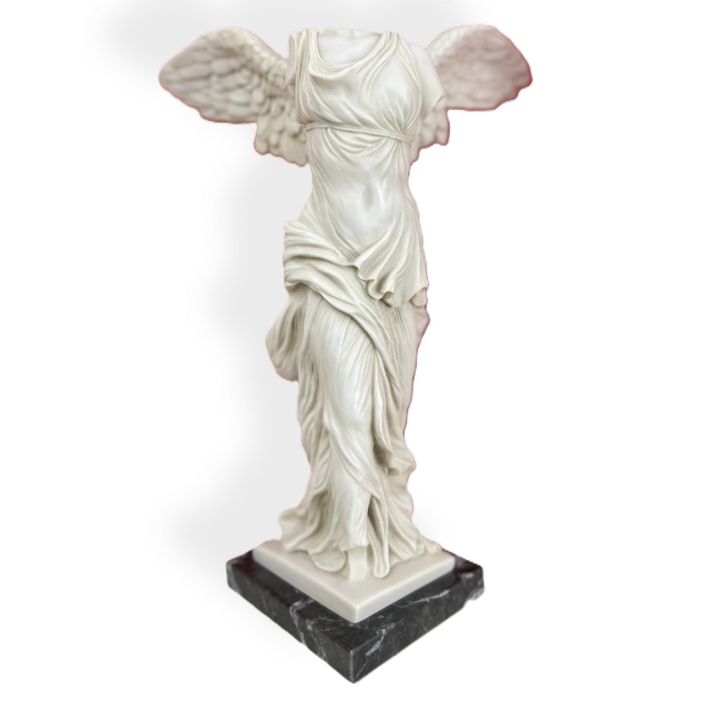 Nike Di Samotracia - statua in marmo 37,5 cm